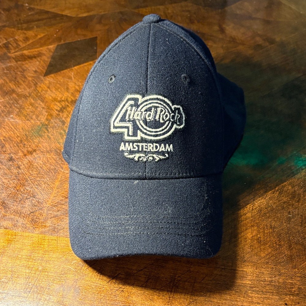 Hard Rock Cafe 40th Anniversary Black Cap